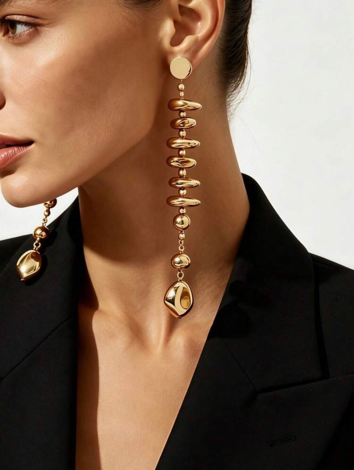 Vertical Drop Earrings