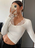 Lace Shirt Top