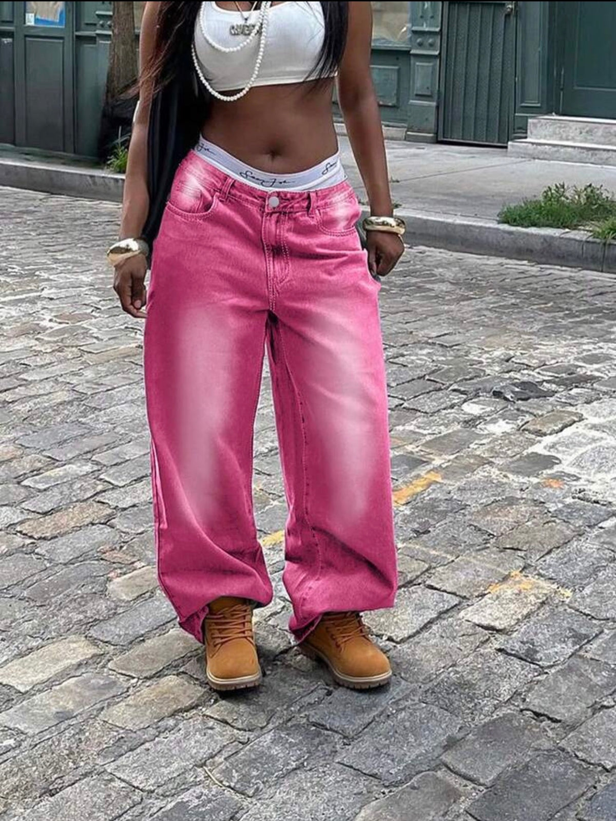 Y2K Wide Leg Jean