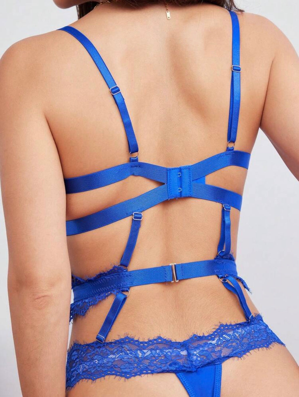 Contrast Lace Lingerie