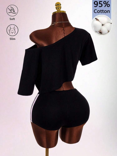 Amplova Letter Print 2pcs