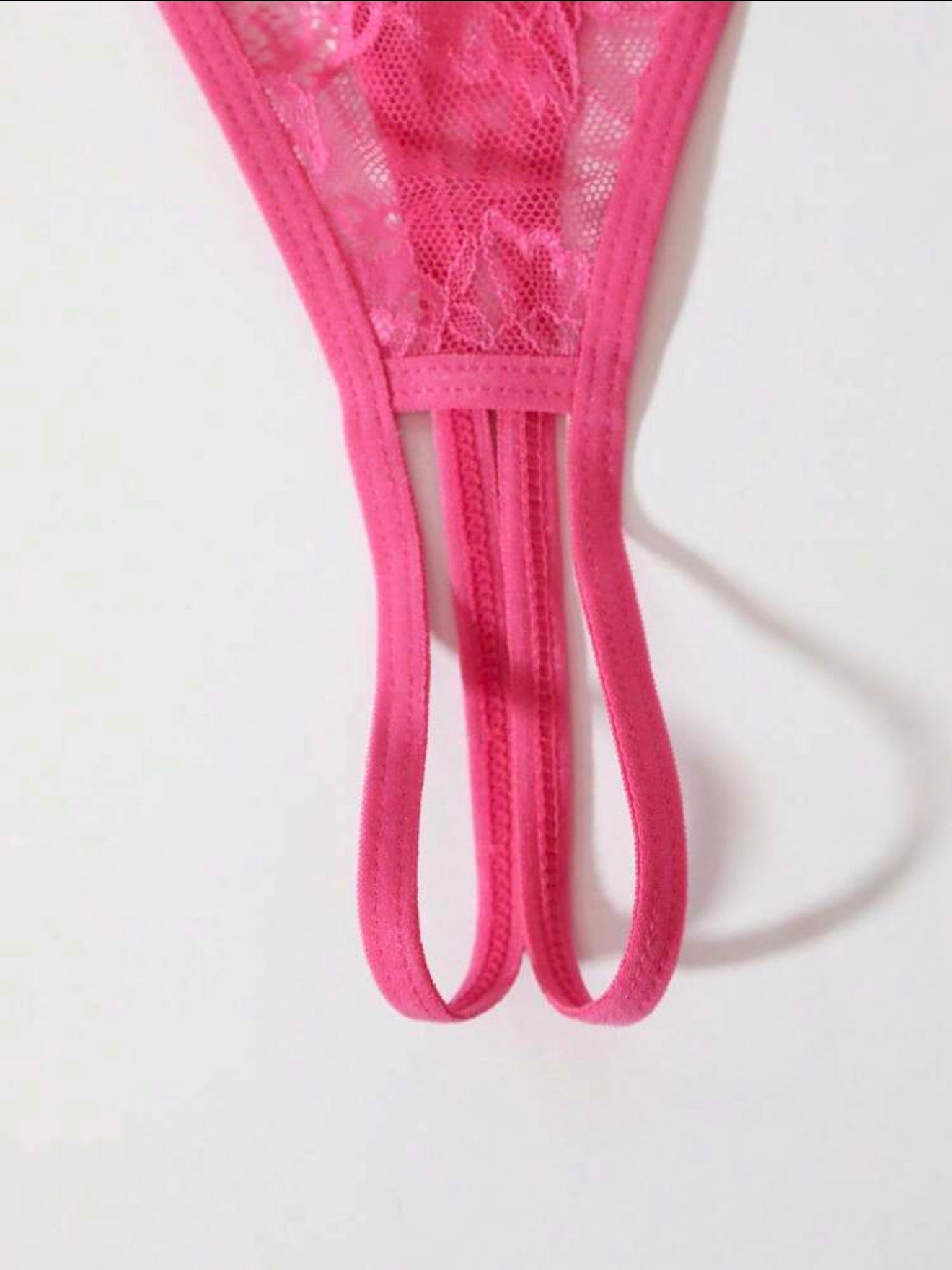 Half Bra Cup Lingerie Set