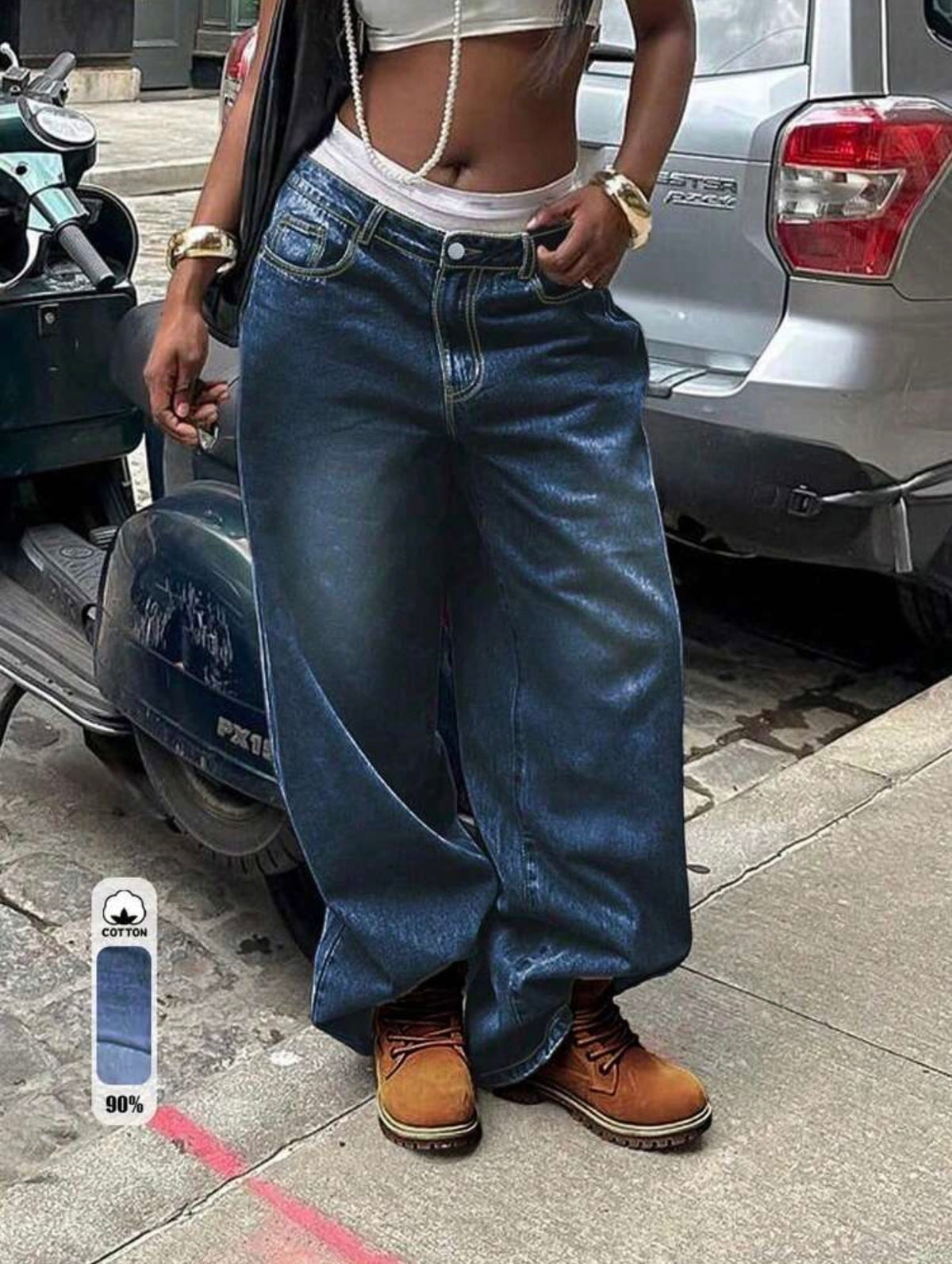 Y2K Wide Leg Jean