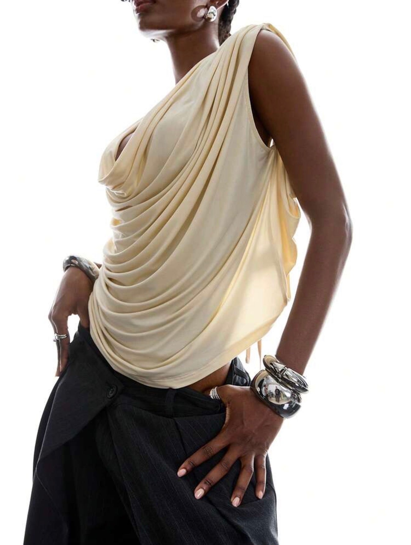 Minimalist Backless Top