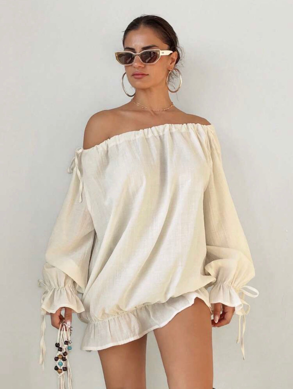 Elegant French Ruffle Dress