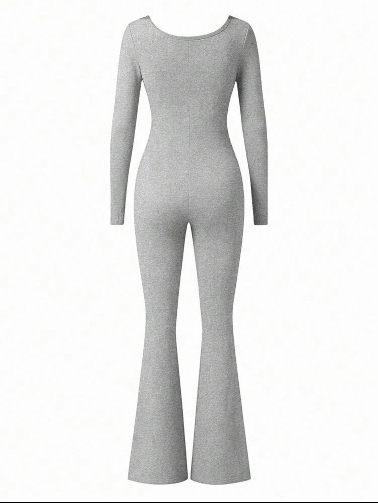 Maternity Long Sleeve Jumpsuit