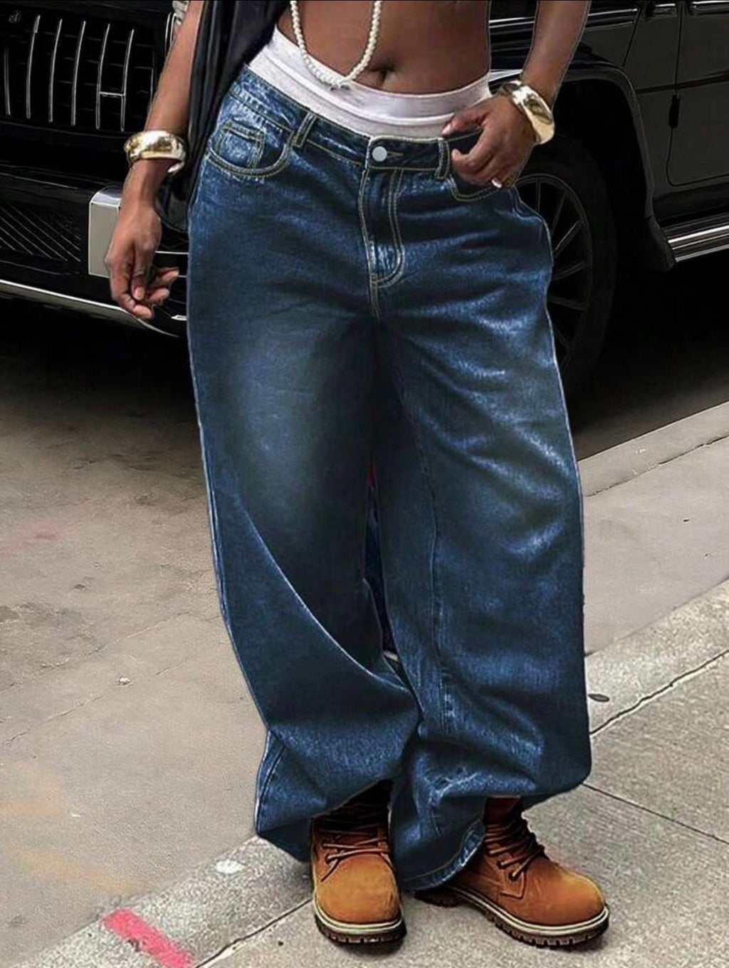 Y2K Wide Leg Jean