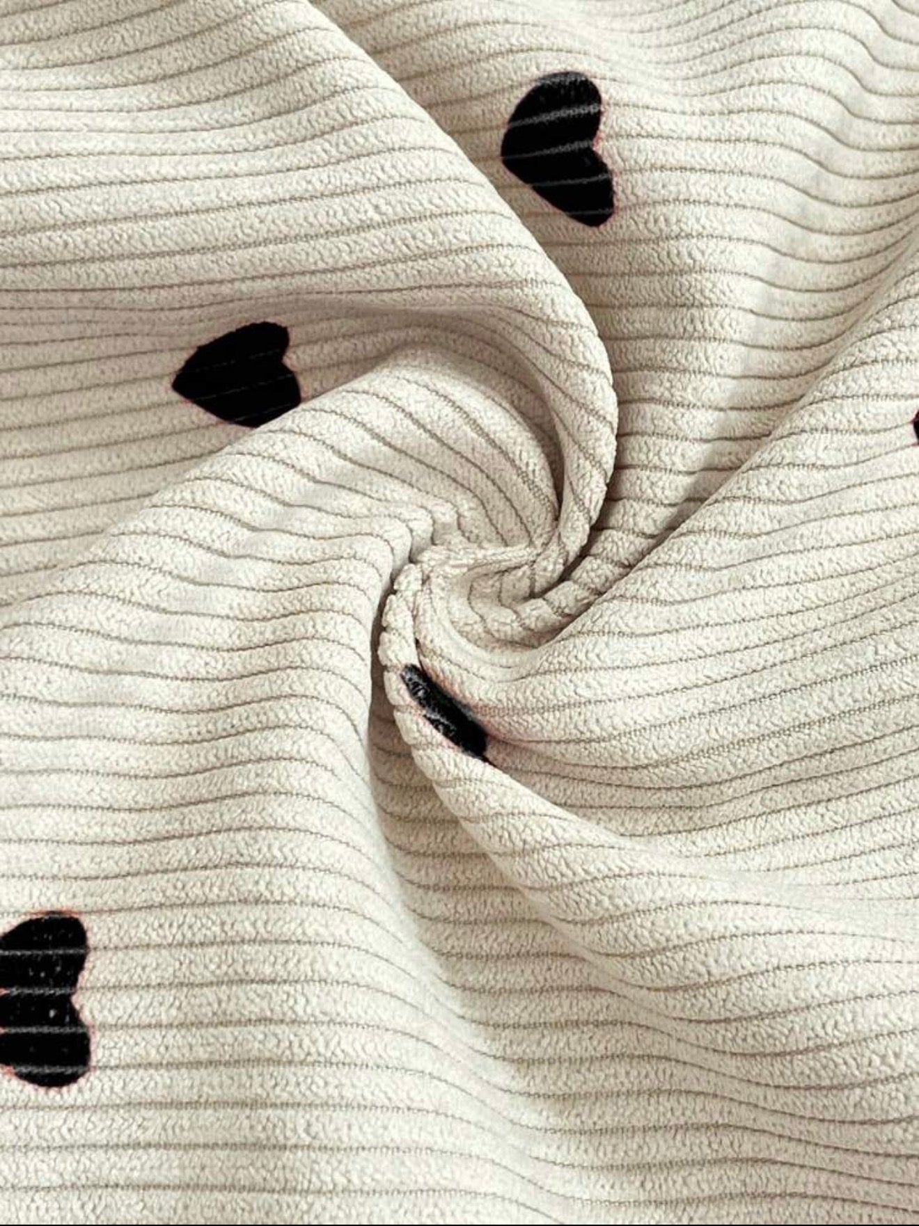 Heart Print Maternity Jumpsuit