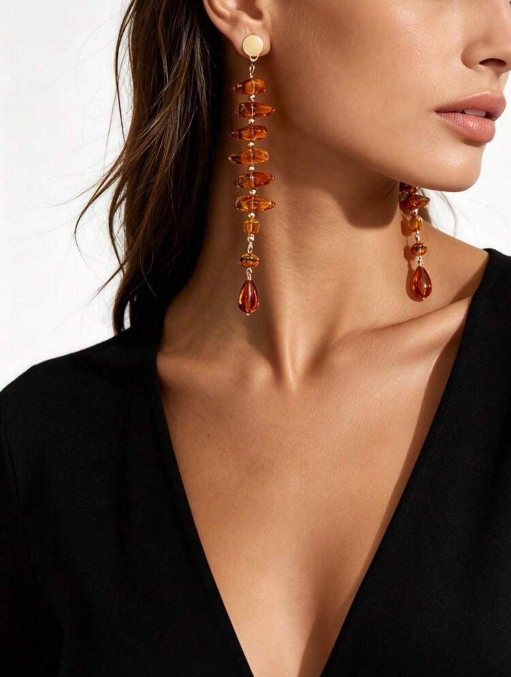 Vertical Drop Earrings