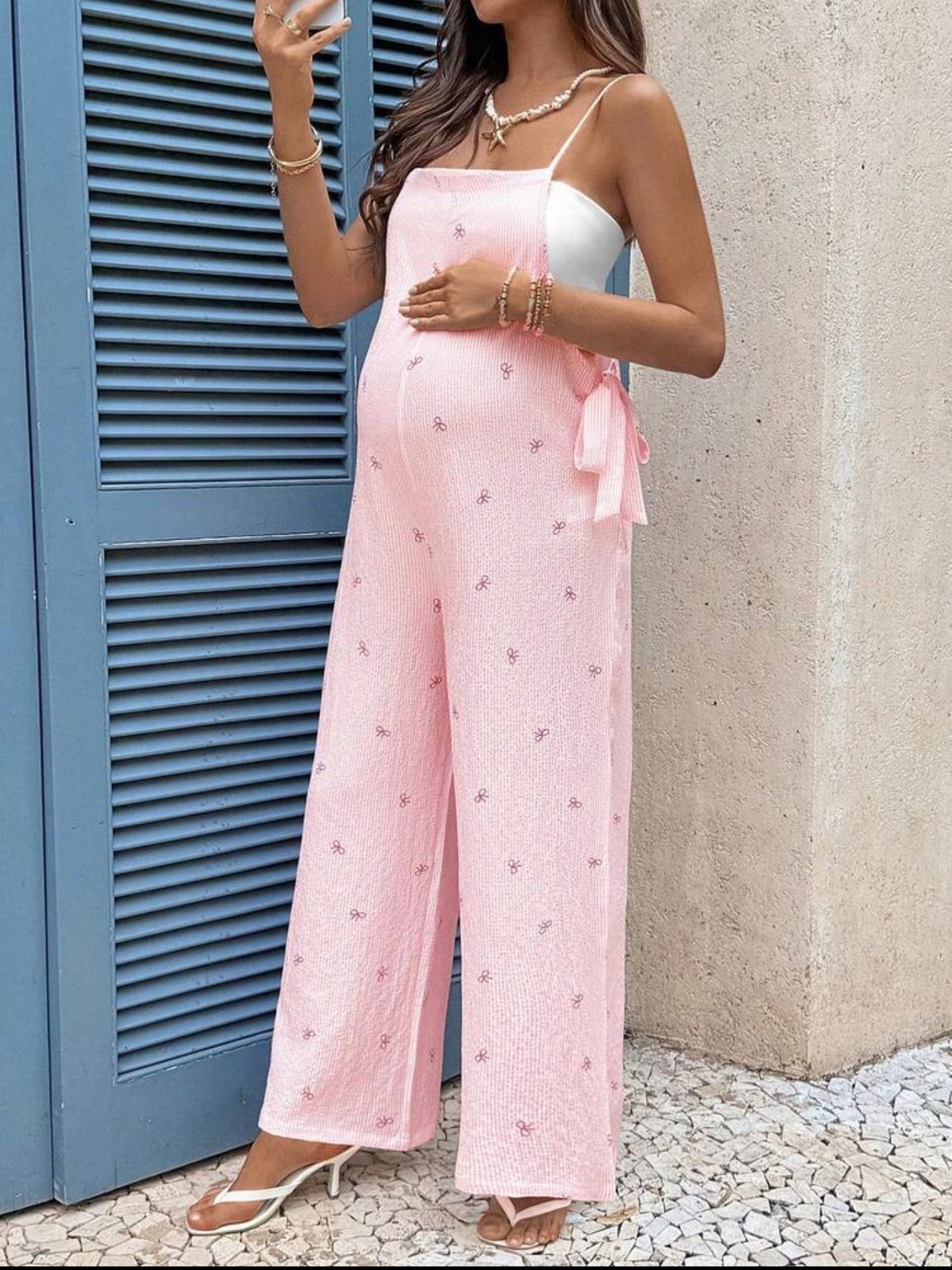 Maternity Loose Jumpsuit