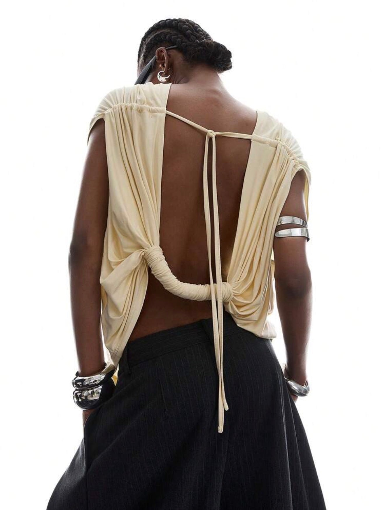 Minimalist Backless Top