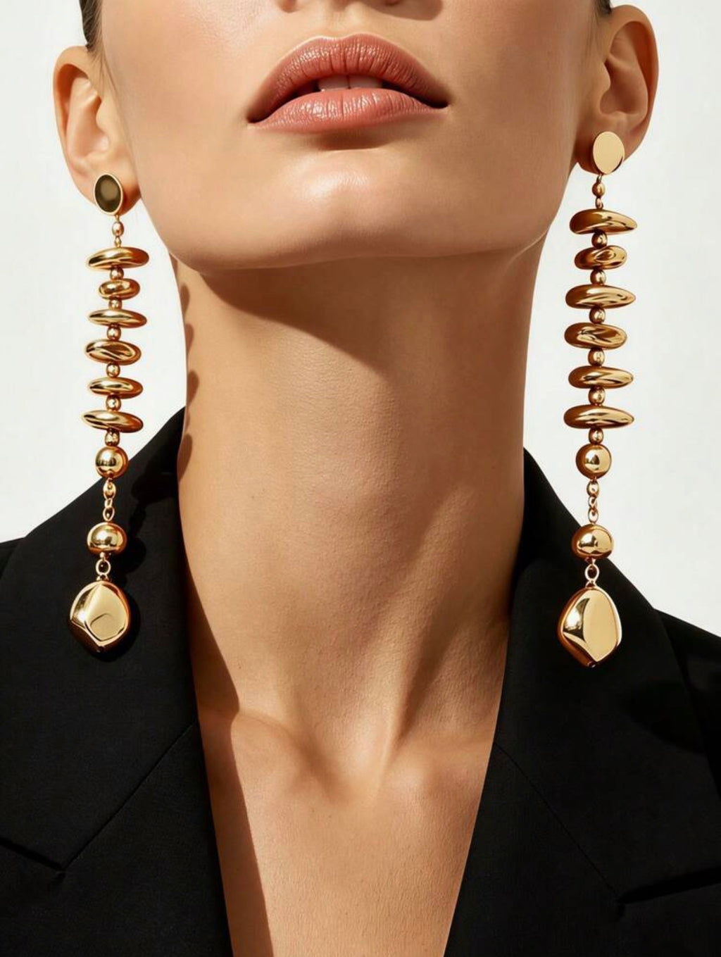 Vertical Drop Earrings