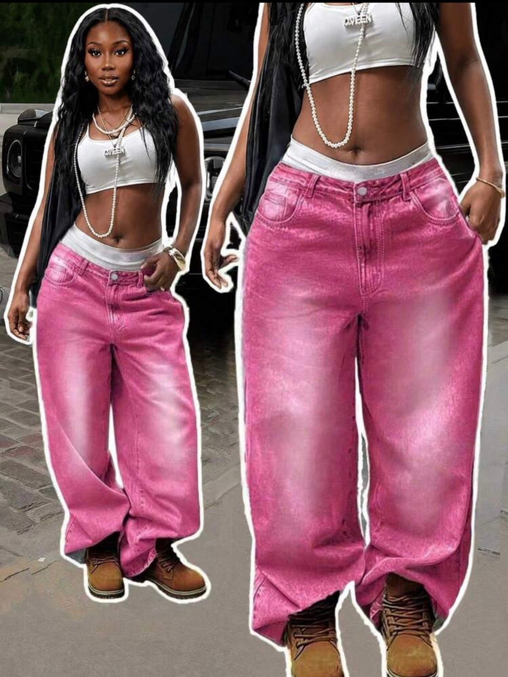 Y2K Wide Leg Jean