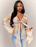 Flare Sleeve Top