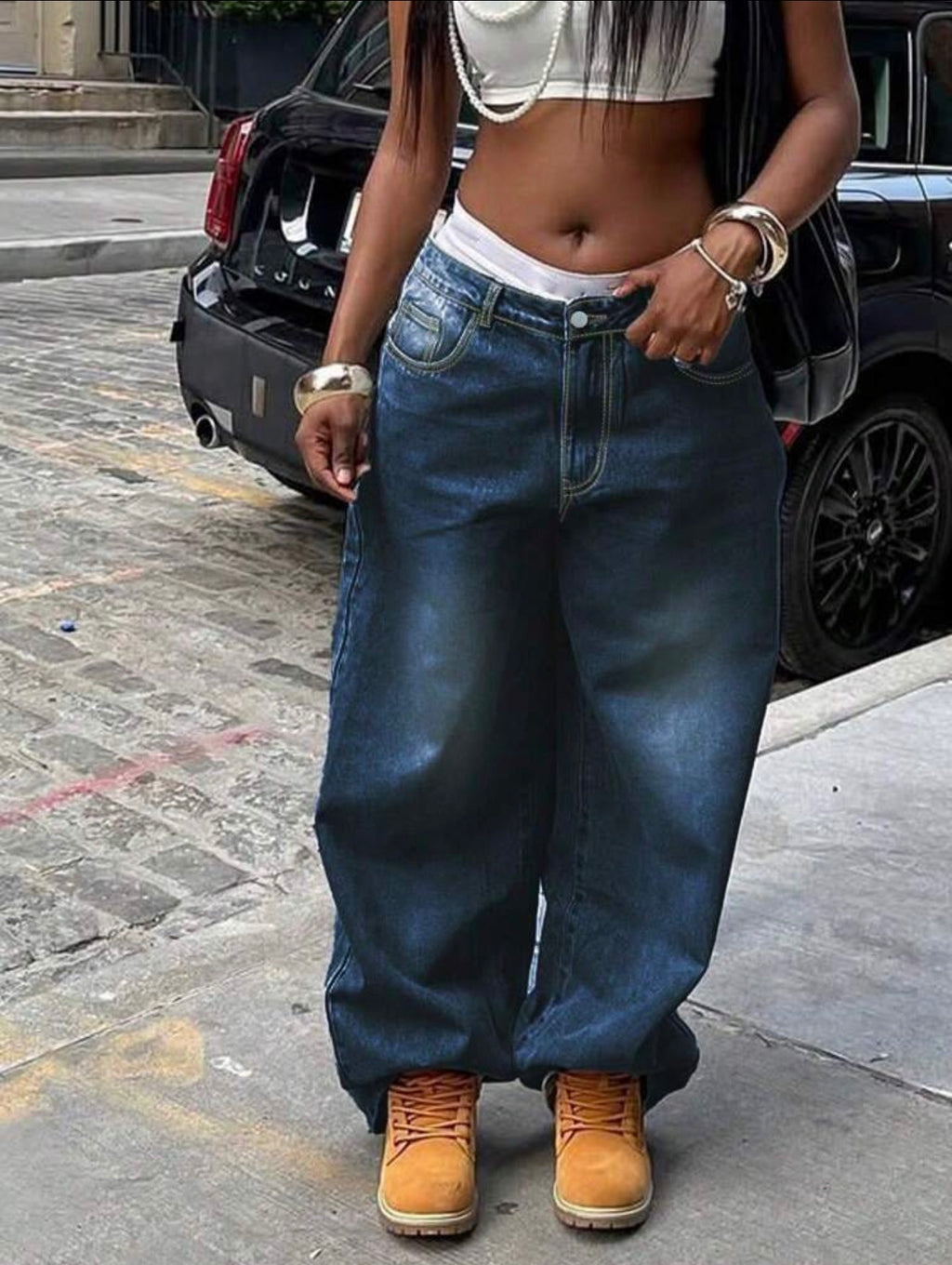 Y2K Wide Leg Jean